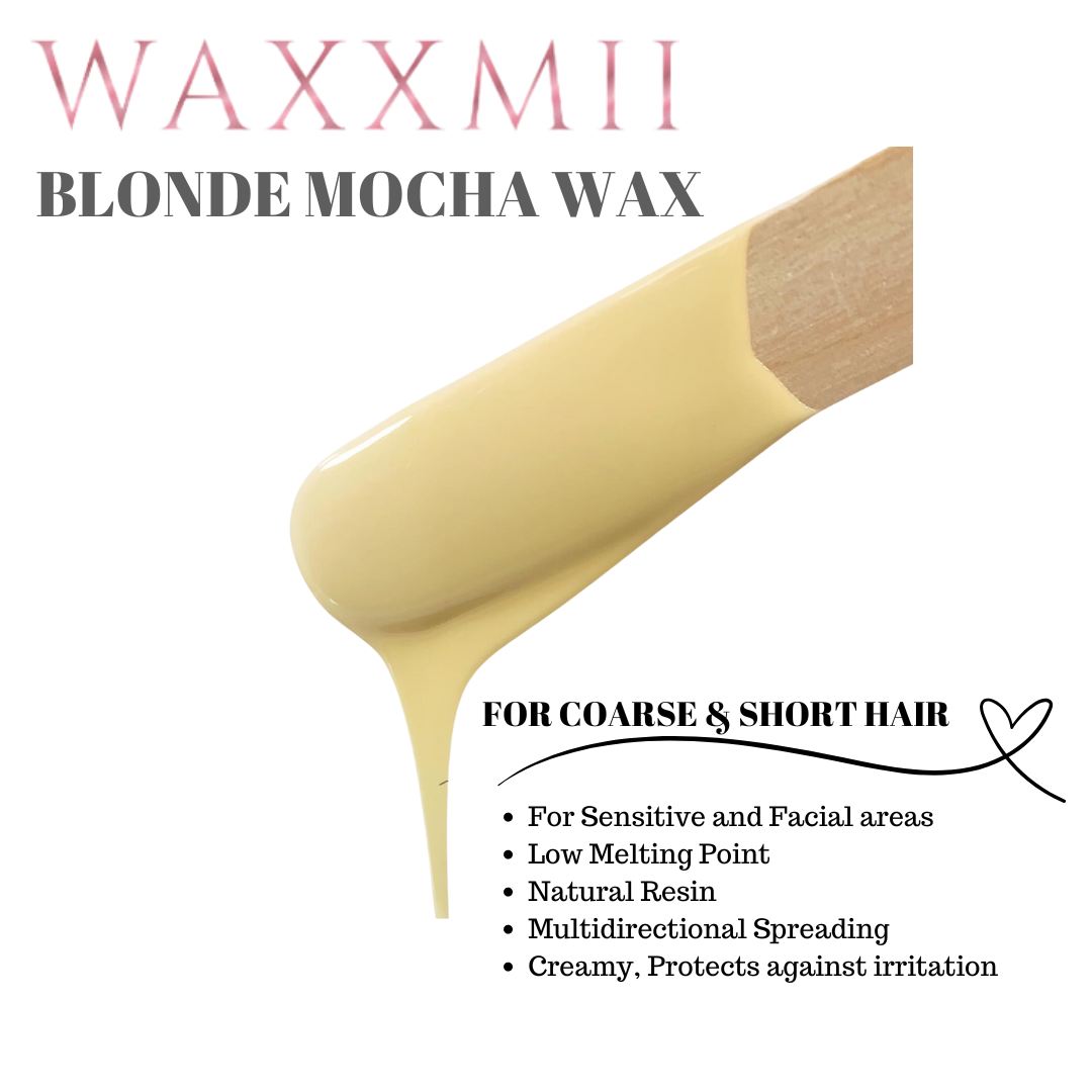 Blonde Mocha Hard Wax