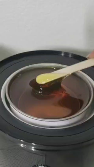 Waxxmii Honey Soft Strip Wax for legs arms and large body areas - professional and at-home use