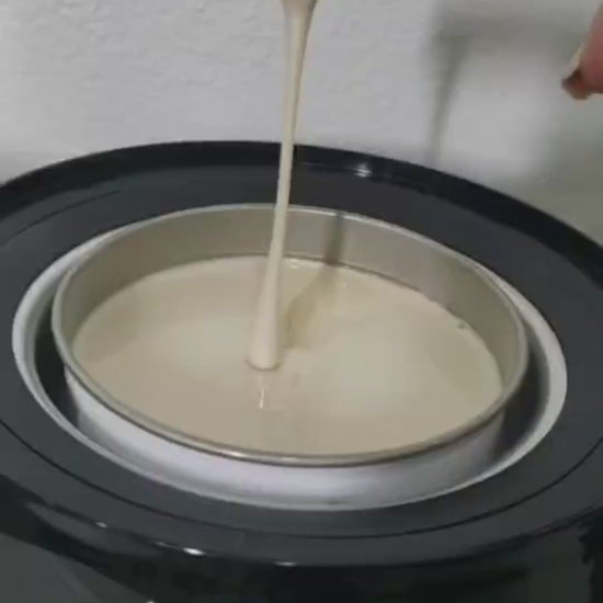 Waxxmii Zinc Oxide Soft Wax melted in professional wax warmer ready for use